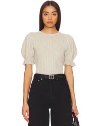PAIGE - Ansa Sweater Top - Lyst