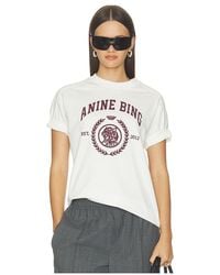 Anine Bing - Jaylin Tee Collegiate - Lyst