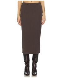 GOOD AMERICAN - Matte Jersey Midi Pencil Skirt - Lyst