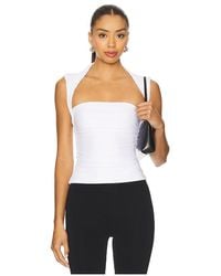 Amanda Uprichard - X Revolve Short Sleeve Momo Top - Lyst
