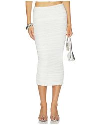 SER.O.YA - Pia Mesh Midi Skirt - Lyst