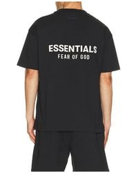 Fear Of God - Classic Fit T-Shirt Back Logo - Lyst