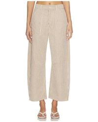 LNA - Cross Creek Check Pant - Lyst
