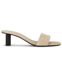 St. Agni - Suede Stitch Detail Heel - Lyst