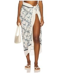 Agua Bendita - Lavanda Midi Pareo - Lyst