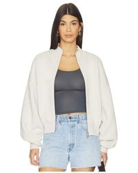Agolde - Jensen Zip Up Sweatshirt - Lyst