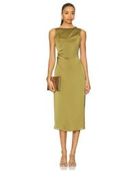 Theory - Shoulder Drape Dress - Lyst