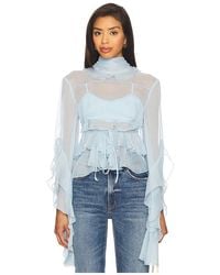 Bardot - Anyssa ラッフルブラウス - Lyst