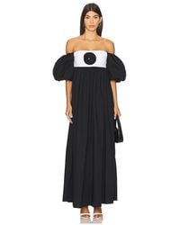 Caroline Constas - Vestido Santina En Color Negro Talla (También En Xs) - Lyst