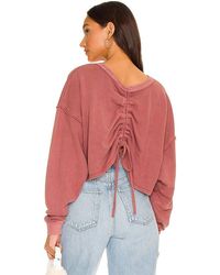 Free People X We The Free Bae Pullover - Purple