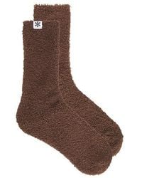 WellBeing + BeingWell - Plush Lounge Sock - Lyst