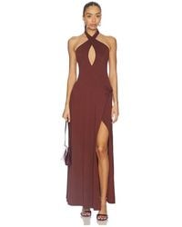Seven Wonders - Kamilla Keyhole Twist Maxi Dress - Lyst
