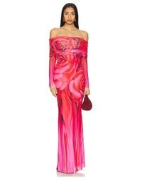 AFRM - Vestido Thelma En Color Rojo Talla (También En L, M, S, Xl, Xs, Xxs) - Lyst