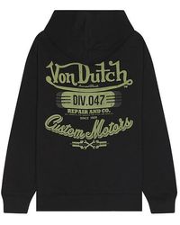 Von Dutch - Custom Motors Graphic Hoodie - Lyst