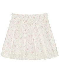 LoveShackFancy - Tween Solena Skirt - Lyst