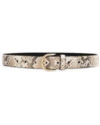 FAVORITE DAUGHTER - The Snake Print Juni Belt - Lyst
