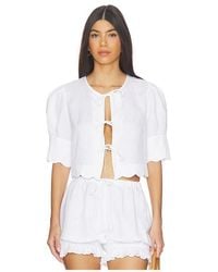 Sister NY - Scalloped Top - Lyst
