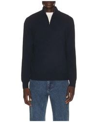 Soft Goat - Half Zip Sweater - Lyst