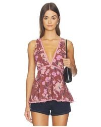 Free People - Rome Printed Tank - Lyst
