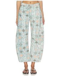 Free People - X We The Free Good Luck Printed Barrel - Lyst