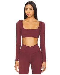 WellBeing + BeingWell - Flowwell Lara Long Sleeve Top - Lyst