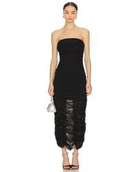 OW Collection - Sandy Chiffion Maxi Dress - Lyst