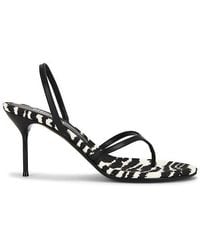 Paris Texas - Lidia Thong Slingback Sandal 70 - Lyst