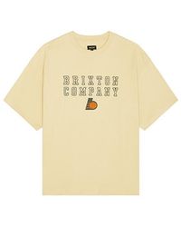 Brixton - Worldwide Heavy Weight Relaxed Tee - Lyst