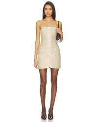 Alice + Olivia - Madison Strapless Mini Blazer Dress - Lyst