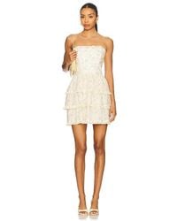 MAJORELLE - Demi Mini Dress - Lyst