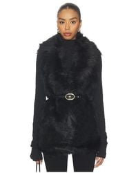 Unreal Fur - Premium Rose Vest - Lyst
