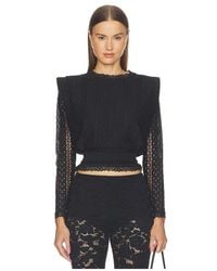 Charo Ruiz - Elvira Blouse En Color Negro Talla (También En M, S, Xl, Xs) - Lyst