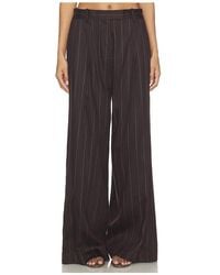 Helmut Lang - Wide Double Pleated Trousers - Lyst