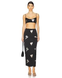SAU LEE - Mira Embroidered Set - Lyst