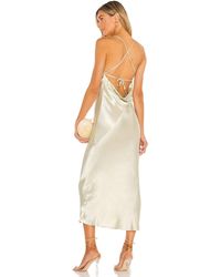 Giselle cowl back slip dress Clearance