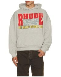 Rhude - The Desert Decides Hoodie - Lyst