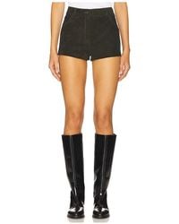 ZUT - X Revolve Suede Waistband Shorts - Lyst