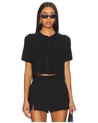 LNA - Oberteil Delfina Sparkle Sweater - Lyst