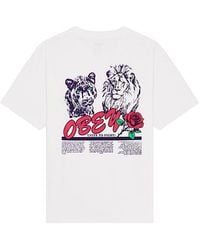 Obey - Camiseta Unite & Fight En Color Blanco Talla (También En M, S, Xl/1X) - Lyst