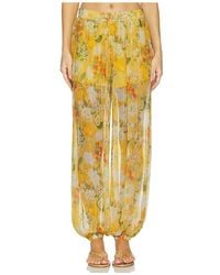 VERANDAH - Floral Balloon Pants - Lyst