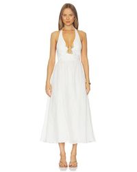 Bardot - Cavarly Ramie Halter Dress - Lyst