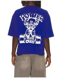 Y,IWO - Power Crazy Crop Tee - Lyst