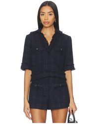 Veronica Beard - Babbs Top En Color Azul Marino Talla (También En 2, 4, 6) - Lyst