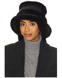 Jocelyn - Anglerhut Faux Mink & Leather - Lyst