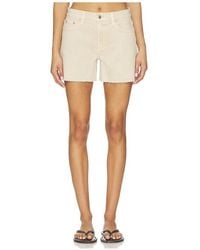 Pistola - Kennedy Relaxed Mid Rise Cut Off Short - Lyst