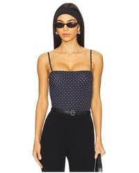 Commando - Classic Print Straight Cami Bodysuit - Lyst