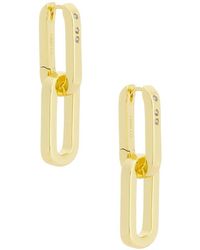 Anni Lu - Ohrringe Golden Link - Lyst