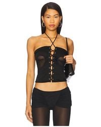 AMOR MIA - Gathered Heart Top - Lyst