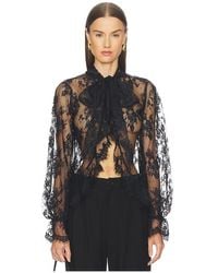 retroféte - Tamsin Lace Blouse - Lyst