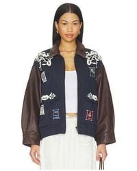 Sea - Georgie Sportswear Embroided Jacket - Lyst